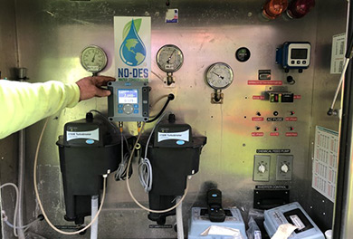 Water treatment and testing equipment