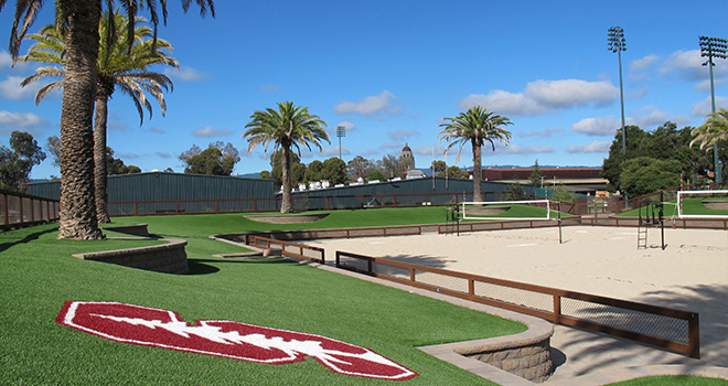 Artificial turf installed by DAPER