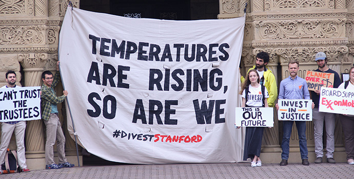 student protestors