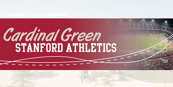Green Athletics banner