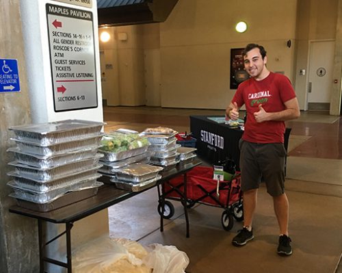 Food Donation from Stanford Concessions