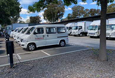 Electric vehichle fleet