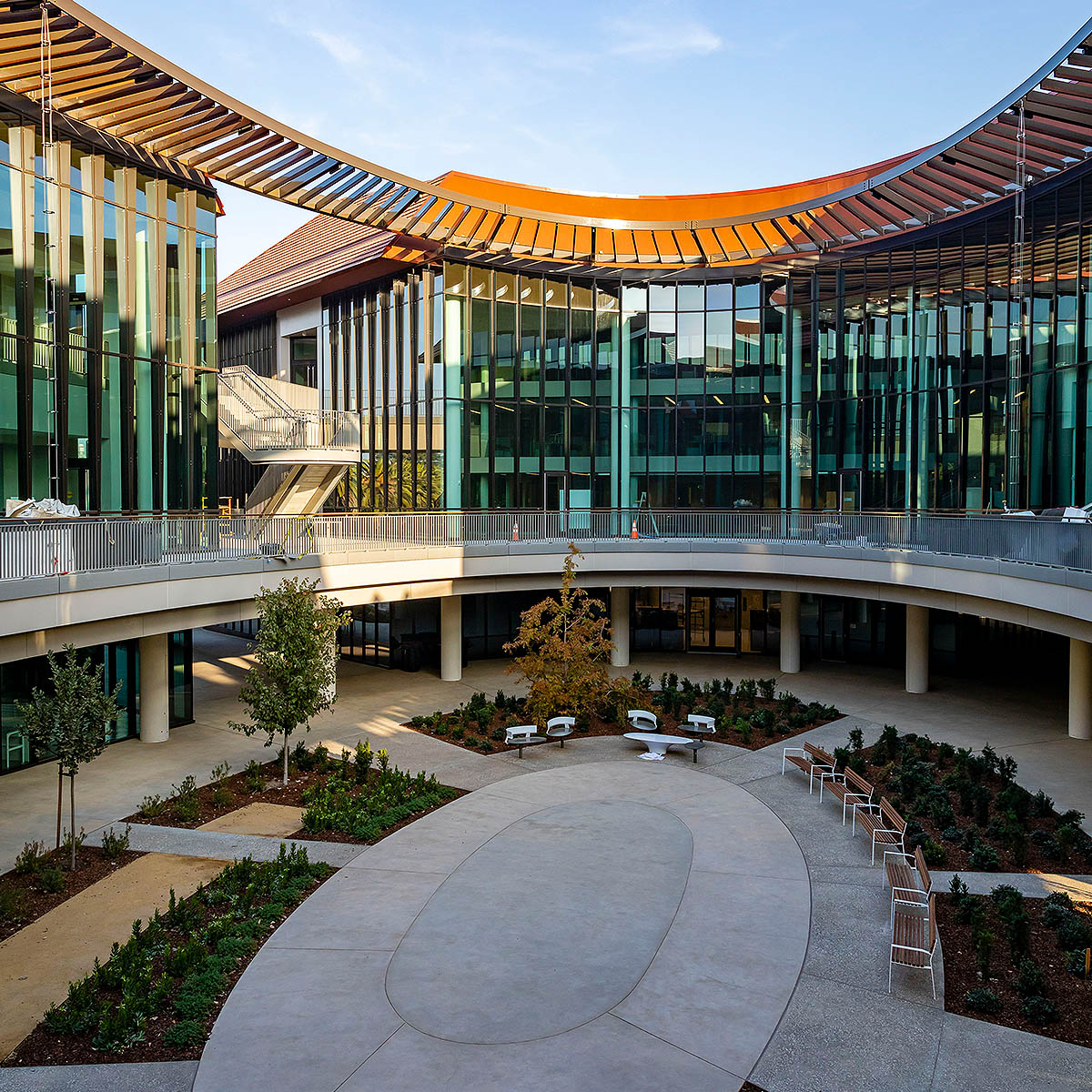 Chemistry Building Courtyard