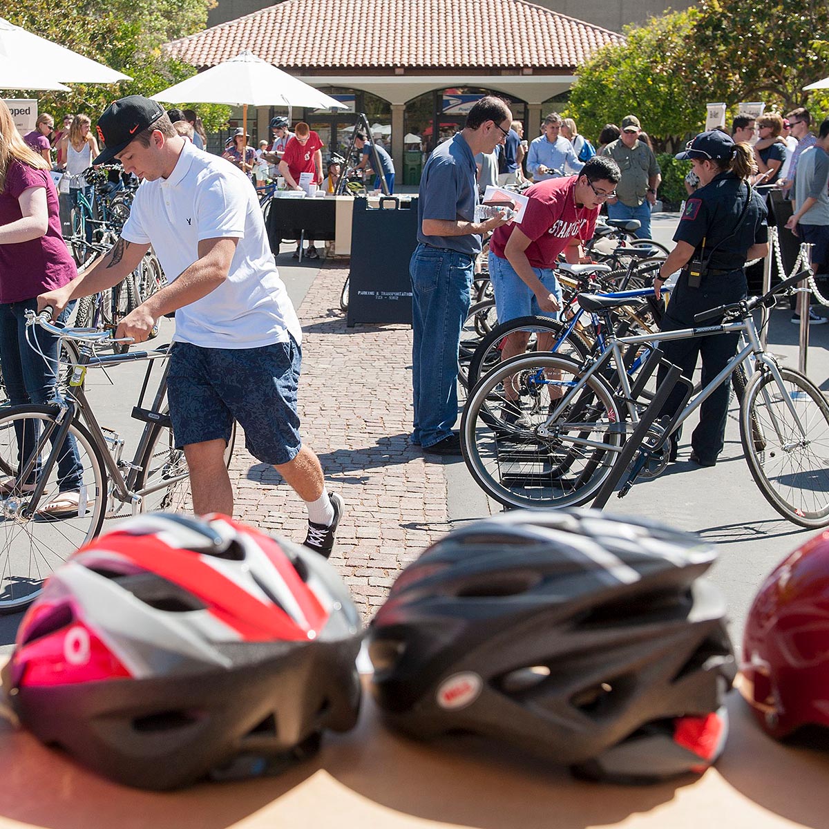 Bicycles and Helmets