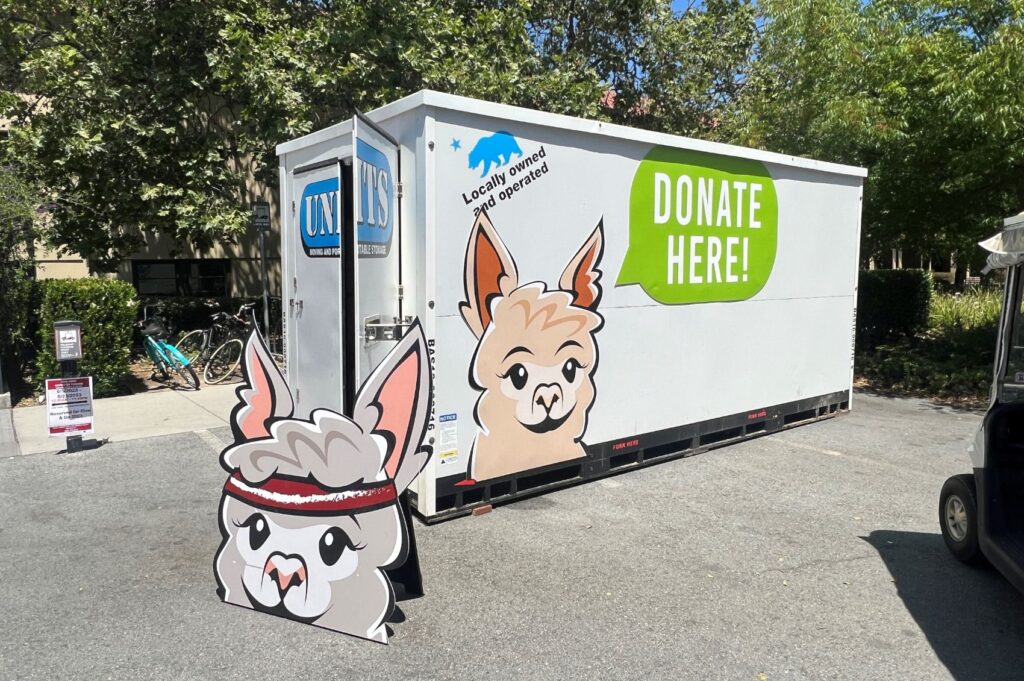 Give and Go donation pod