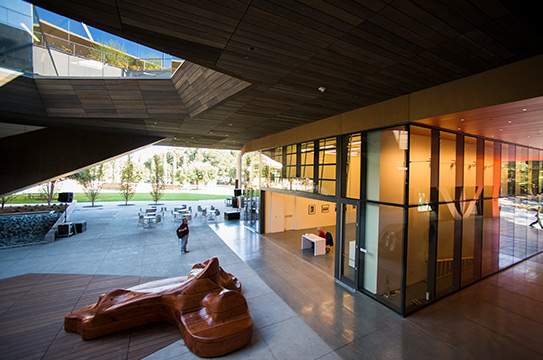 Building courtyard