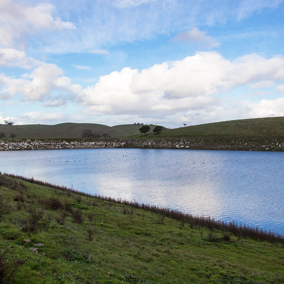 Photo of a small lake